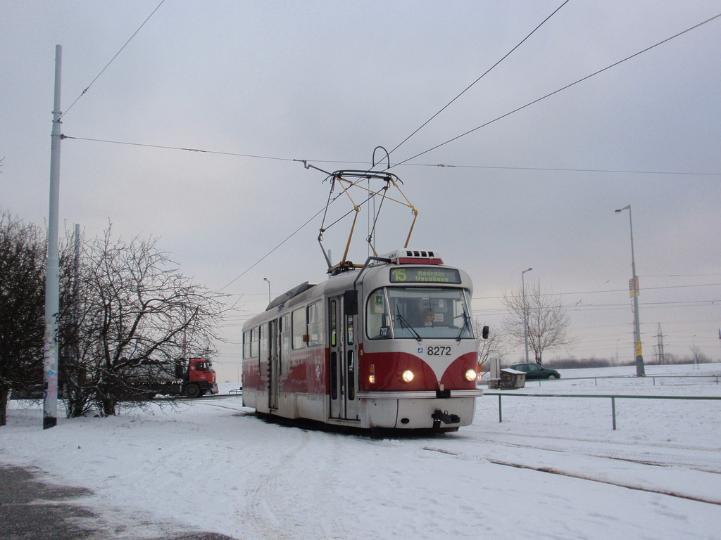 Прага, Tatra T3R.PLF № 8272; Прага — Конечные пункты