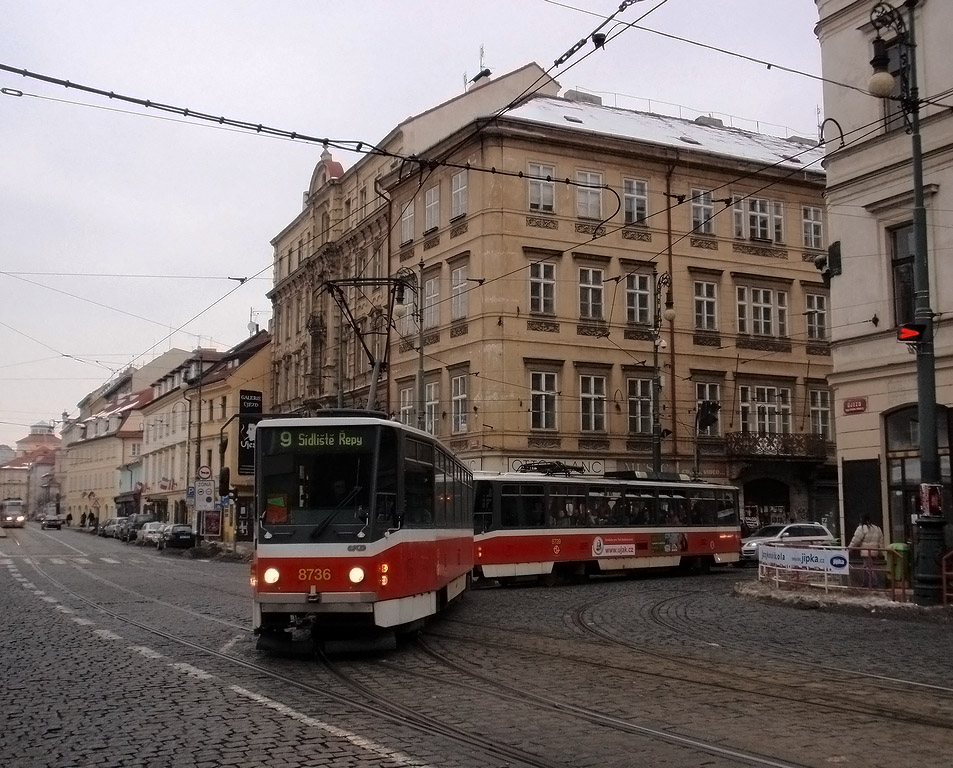 Прага, Tatra T6A5 № 8736