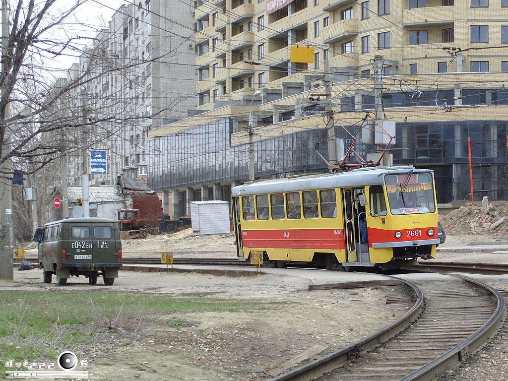 Волгоград, Tatra T3SU мод. ВЗСМ № 2661