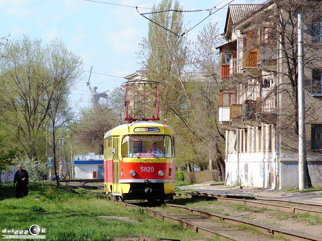 Volgograd, Tatra T3SU Nr. 5820
