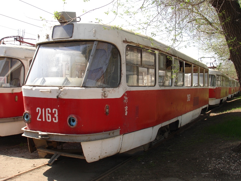 Самара, Tatra T3SU № 2163; Самара — Кировское трамвайное депо