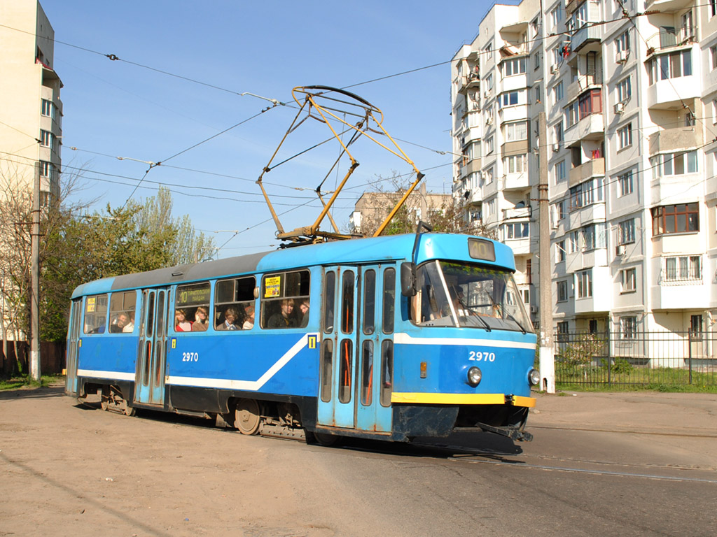Одесса, Tatra T3R.P № 2970