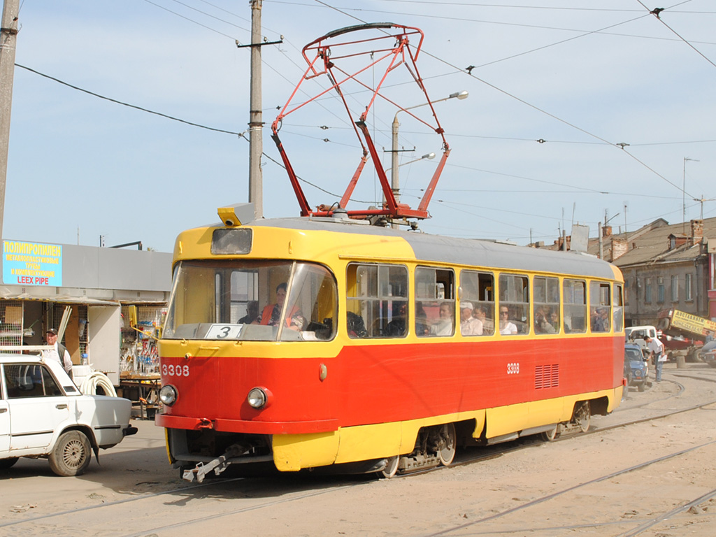 Одесса, Tatra T3SU № 3308