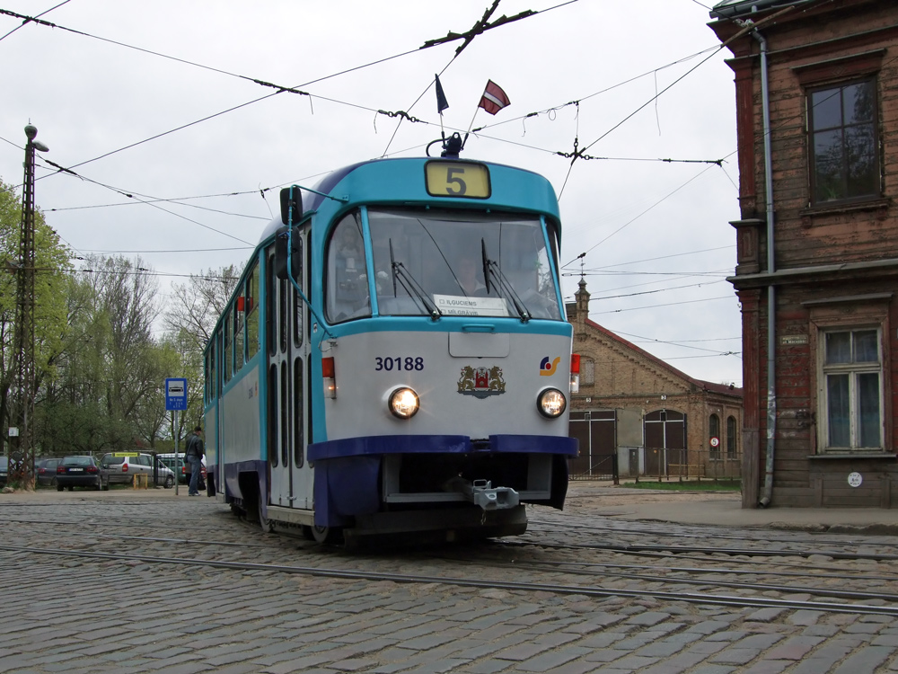Рига, Tatra T3A № 30188