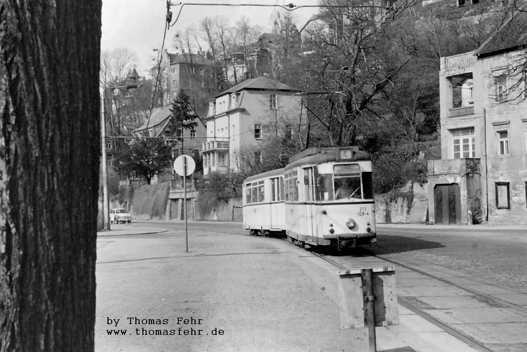 Дрезден, Gotha T57 № 213 109; Дрезден — Старые фотографии (трамвай)