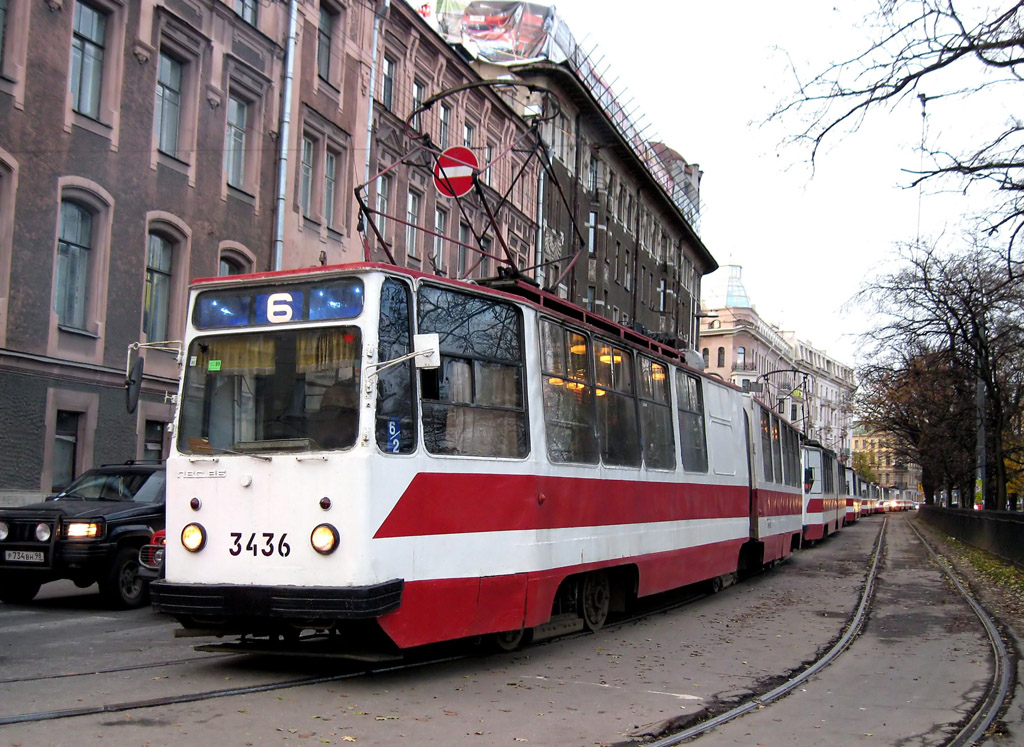 Санкт-Петербург, ЛВС-86К № 3436 Санкт-Петербург, ЛВС-86К № 3436
