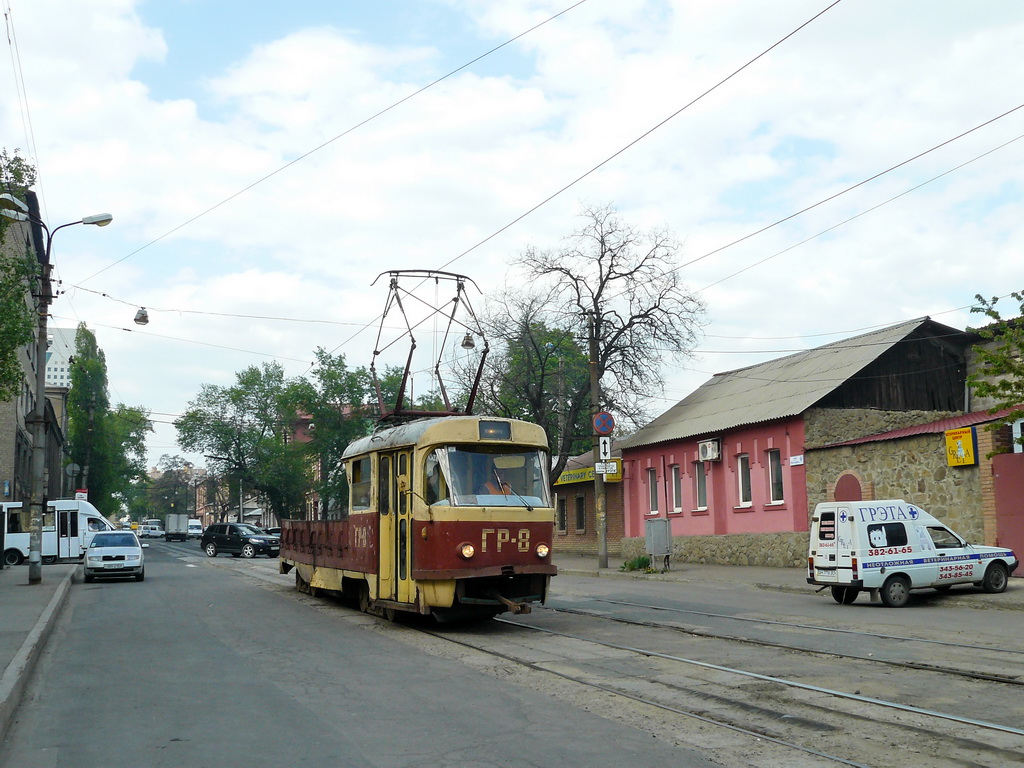 Донецьк, Tatra T3SU (двухдверная) № ГР-8