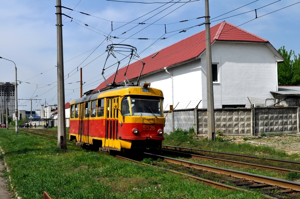 Киев, Tatra T3SU № 5526