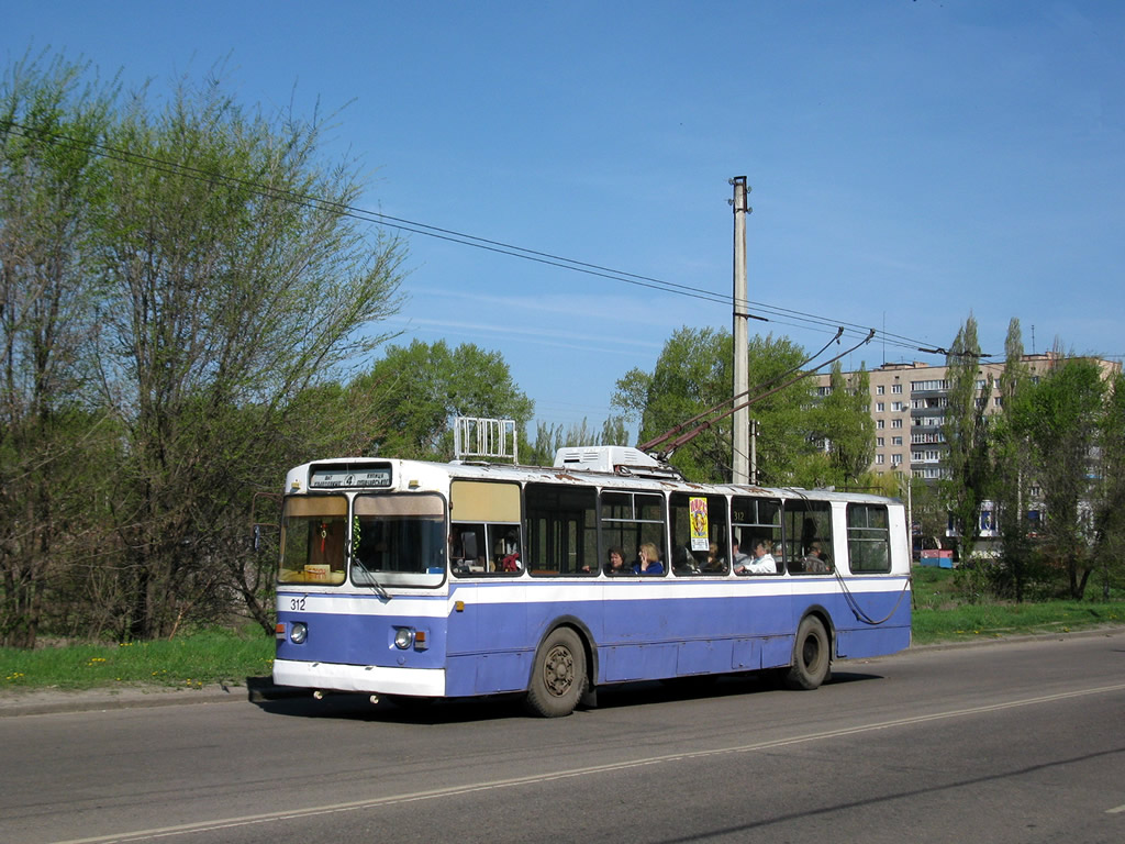 Черкассы, ЗиУ-682В-012 [В0А] № 312