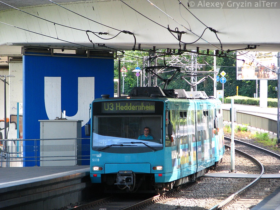 Франкфурт-на-Майне, Duewag U4 № 507