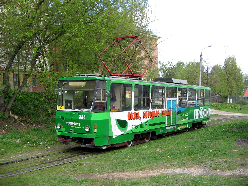 Тула, Tatra T6B5SU № 334
