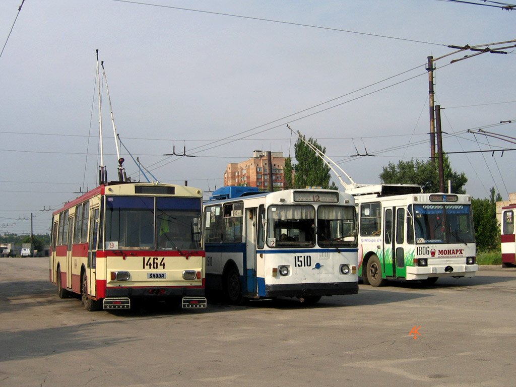 Мариуполь, Škoda 14Tr89/6 № 1464
