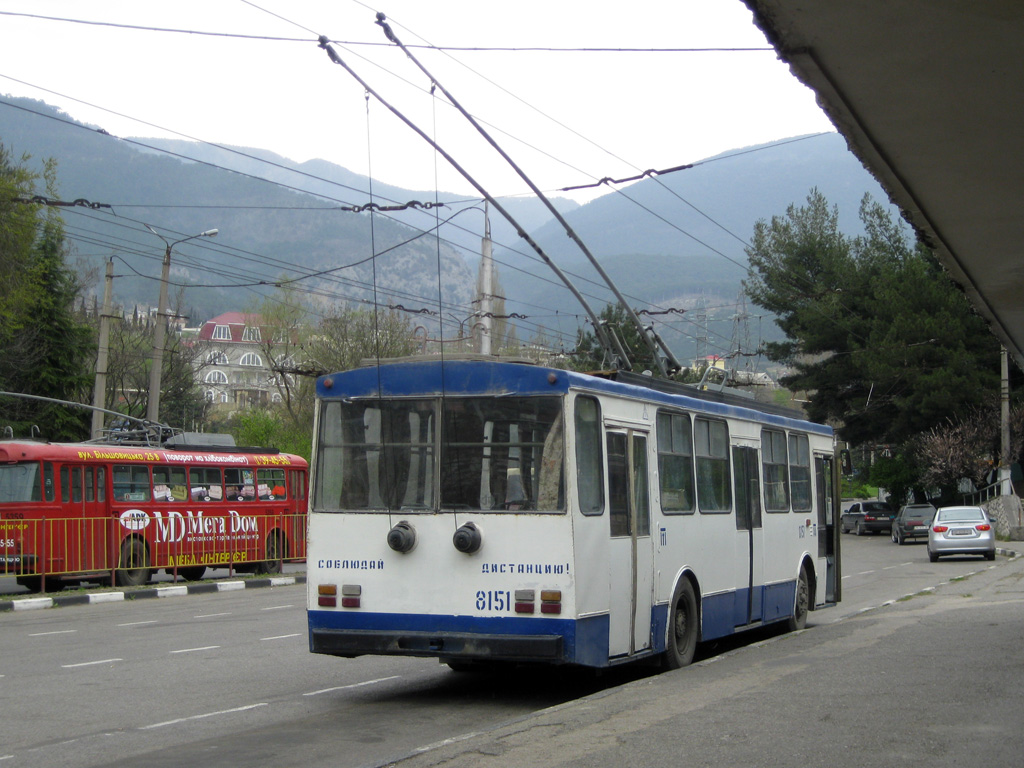 Крымский троллейбус, Škoda 14Tr11/6 № 8151