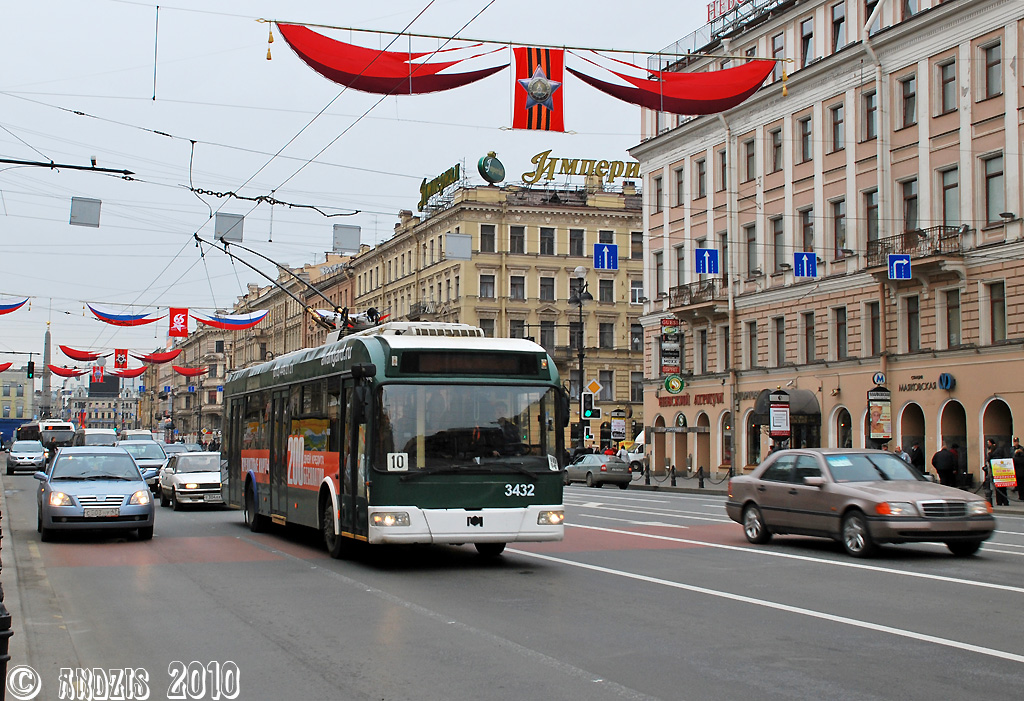 Санкт Петербург, БКМ 32100C № 3432