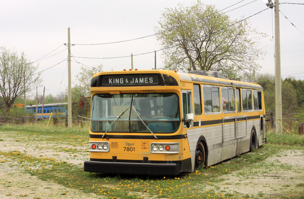 Торонто, Flyer E800B № 7801 Торонто, Flyer E800B № 7801