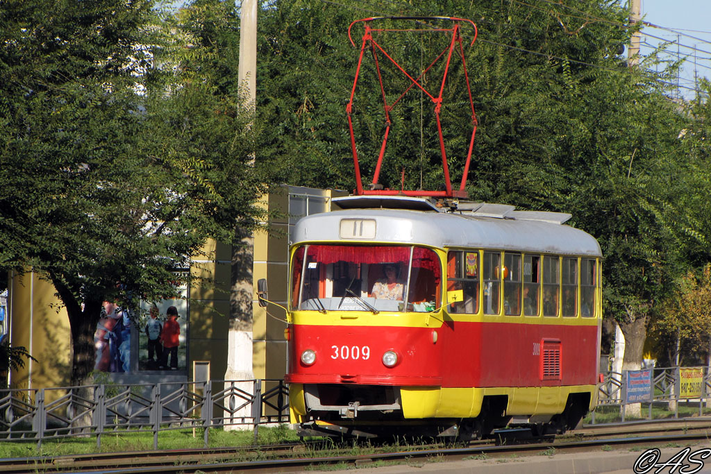 Volgograd, Tatra T3SU (2-door) Br. 3009