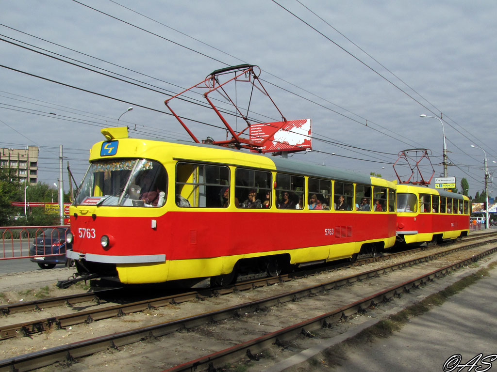 Волгоград, Tatra T3SU № 5763