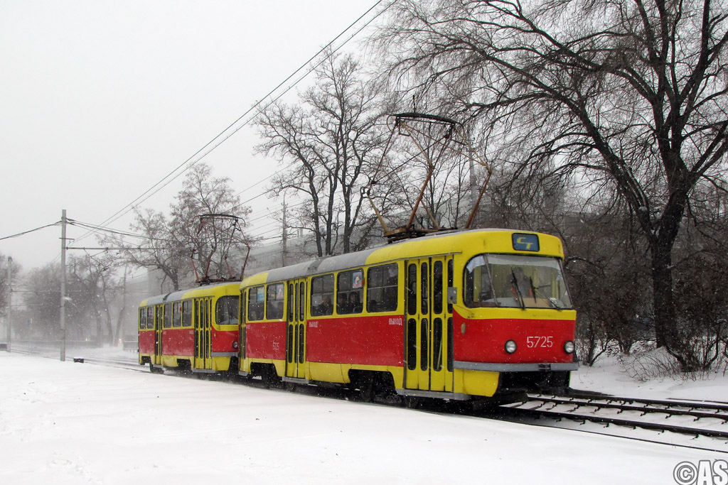 Волгоград, Tatra T3SU № 5725