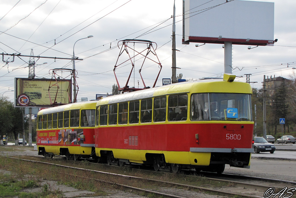 Volgograd, Tatra T3SU Br. 5800