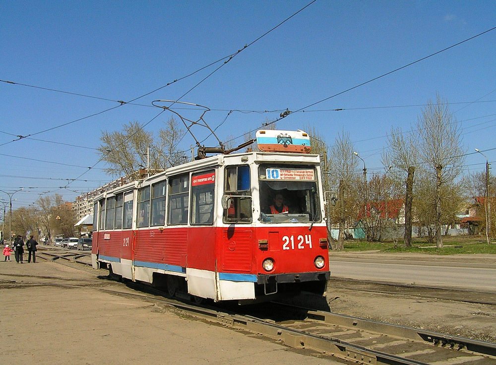 Novosibirsk, 71-605 (KTM-5M3) č. 2124