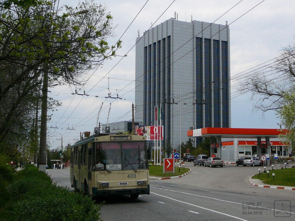 Крымский троллейбус, Škoda 14Tr11/6 № 4013