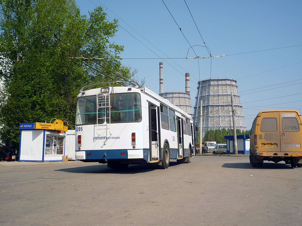 Самара, ЗиУ-682Г-016.03 № 3205; Самара — Конечные станции и кольца (троллейбус)
