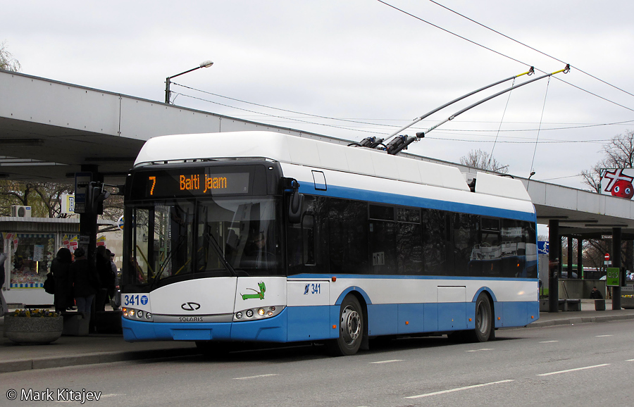 Tallinn, Solaris Trollino III 12 AC № 341