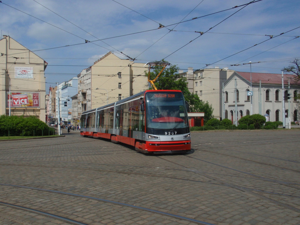 Prague, Škoda 15T1A ForCity Alfa Praha № 9207