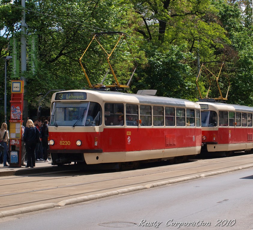 Прага, Tatra T3R.P № 8230