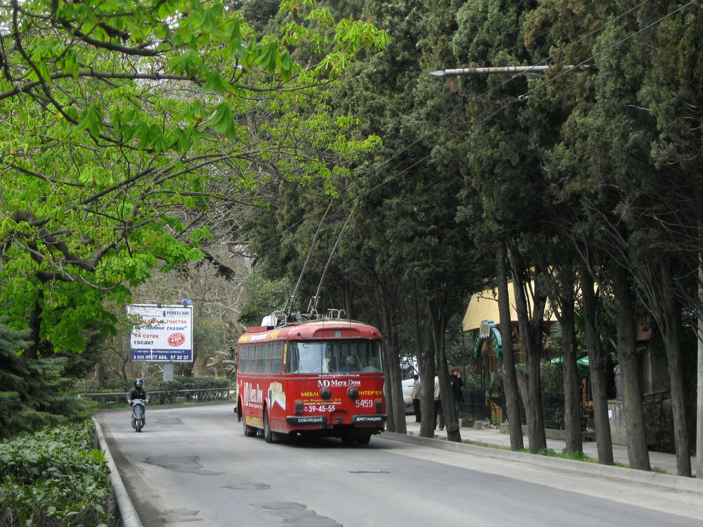 Крымский троллейбус, Škoda 9Tr18 № 5459