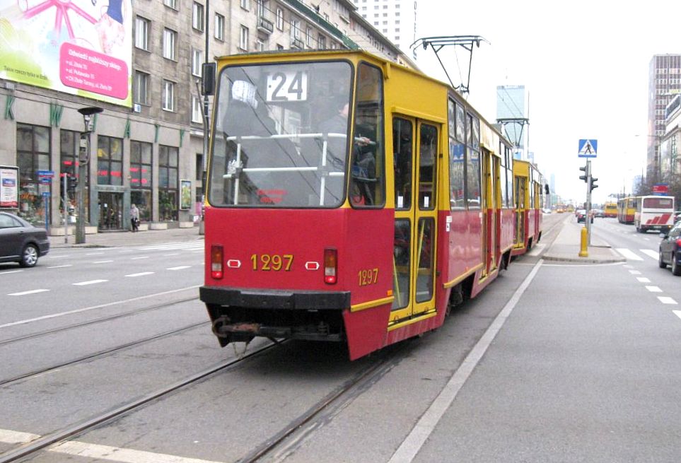 Варшава, Konstal 105Na № 1297