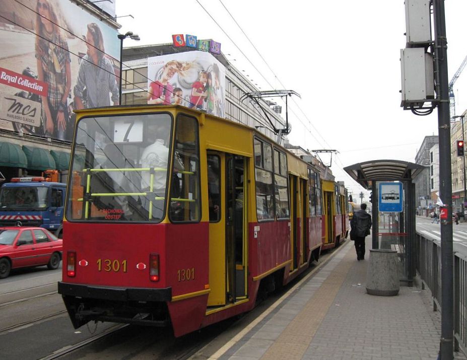Варшава, Konstal 105Na № 1301