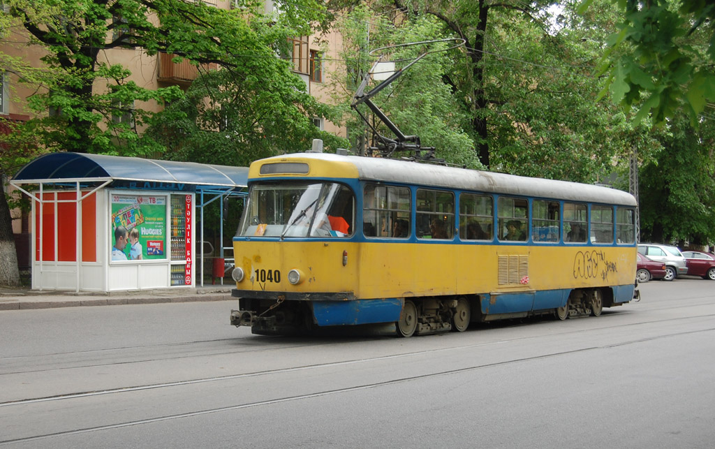 Алматы, Tatra T4D № 1040