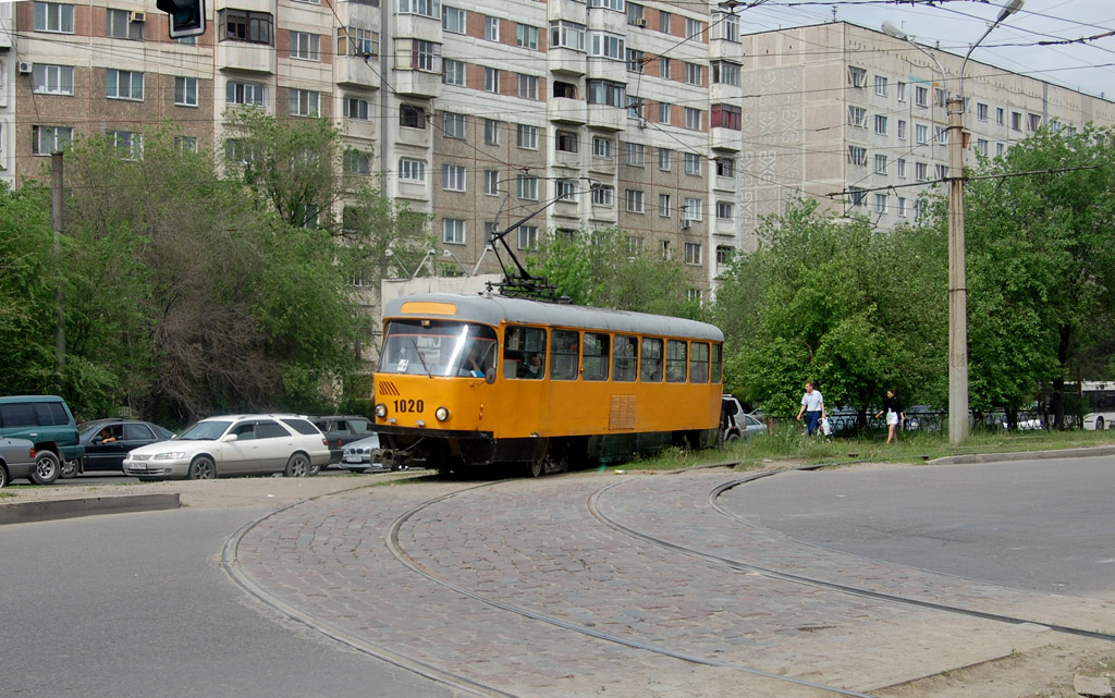 Алматы, Tatra T3D № 1020
