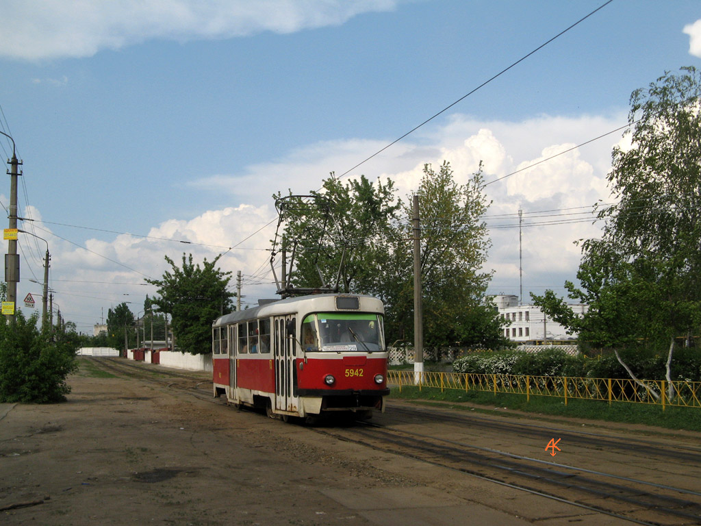 Kiev, Tatra T3SU N°. 5942