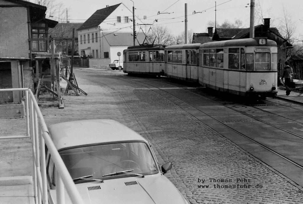 Дрезден, Gotha B57 № 264 011; Дрезден — Старые фотографии (трамвай)