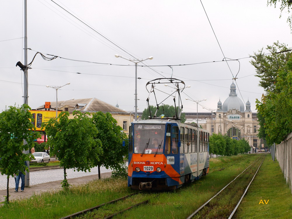 Львов, Tatra KT4SU № 1029