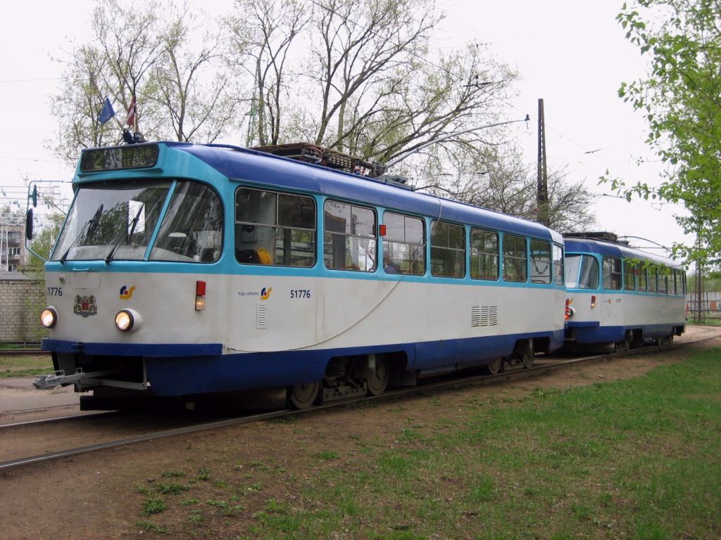 Рига, Tatra T3A № 51776