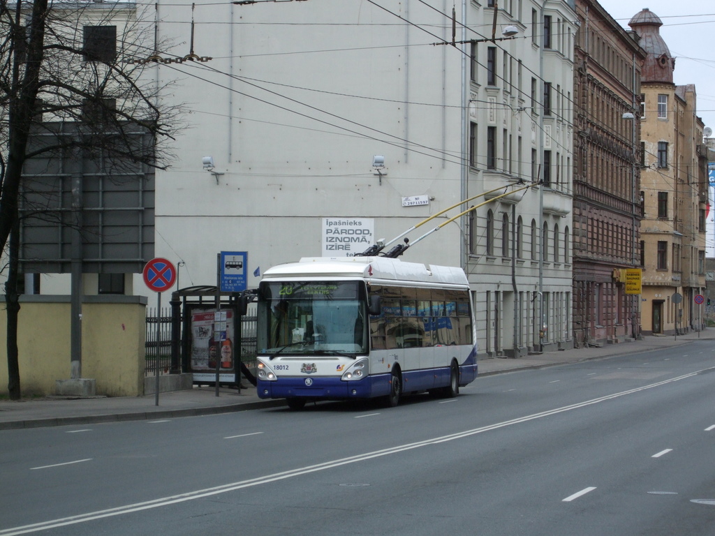 Рига, Škoda 24Tr Irisbus Citelis № 18012
