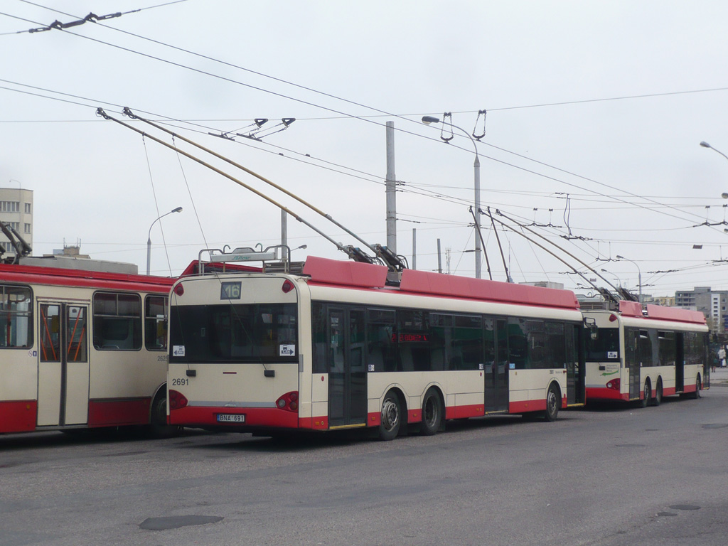 Vilnius, Solaris Trollino II 15 AC N°. 2691
