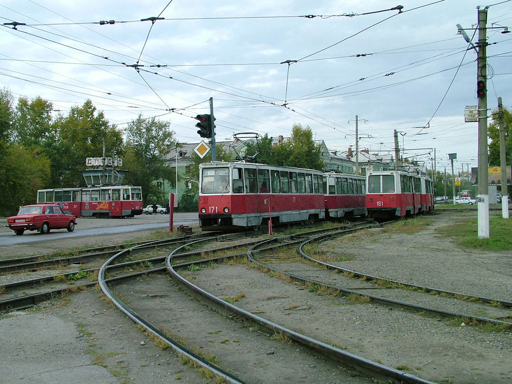 Бийск, 71-605 (КТМ-5М3) № 171; Бийск, 71-605 (КТМ-5М3) № 181