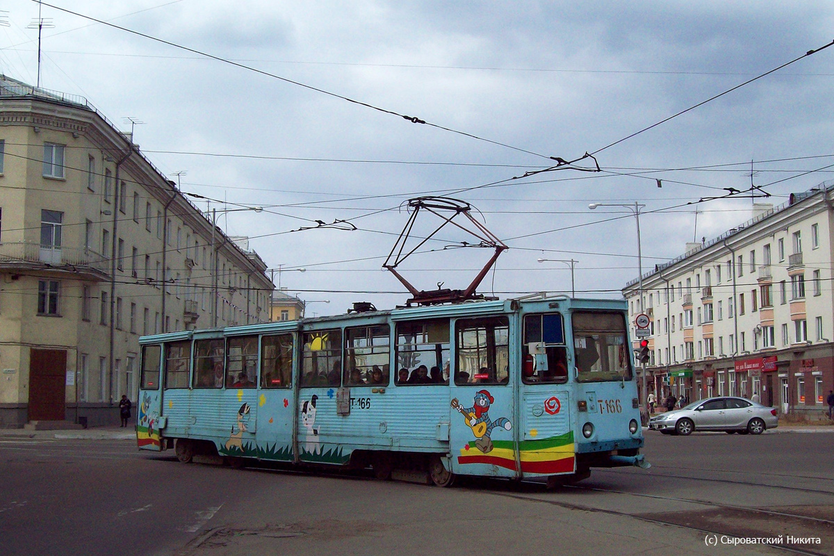 Ангарск, 71-605А № 166 Ангарск, 71-605А № 166