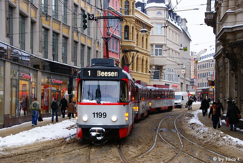 Галле, Tatra T4DC № 1199