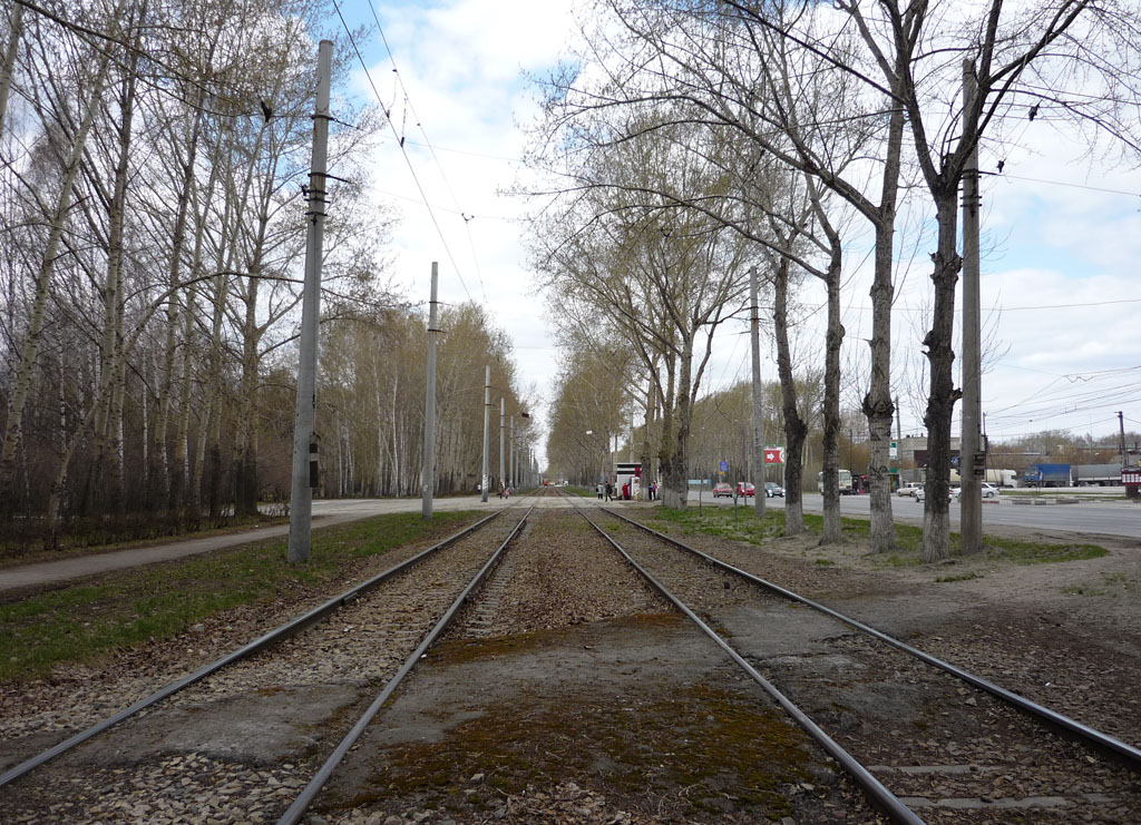 Новосибирск — Трамвайные линии и конечные