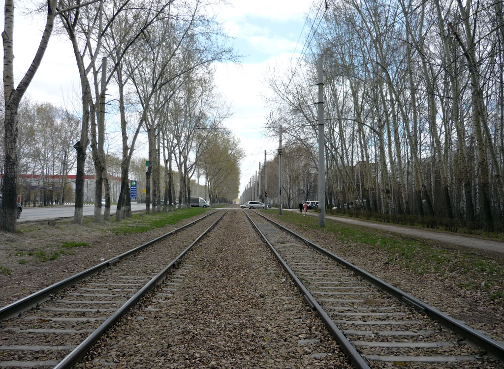 Новосибирск — Трамвайные линии и конечные