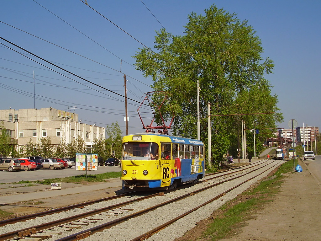 Екатеринбург, Tatra T3SU № 221