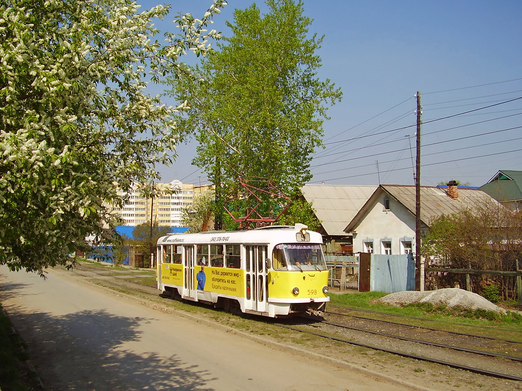 Екатеринбург, Tatra T3SU № 598