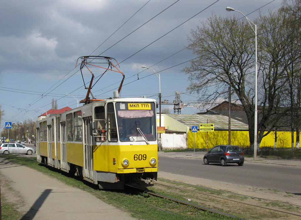 Калининград, Tatra KT4D № 609 Калининград, Tatra KT4D № 609