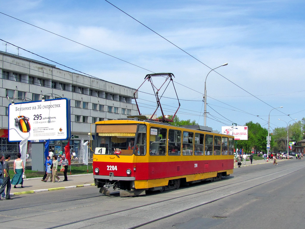Uljanowsk, Tatra T6B5SU Nr. 2204