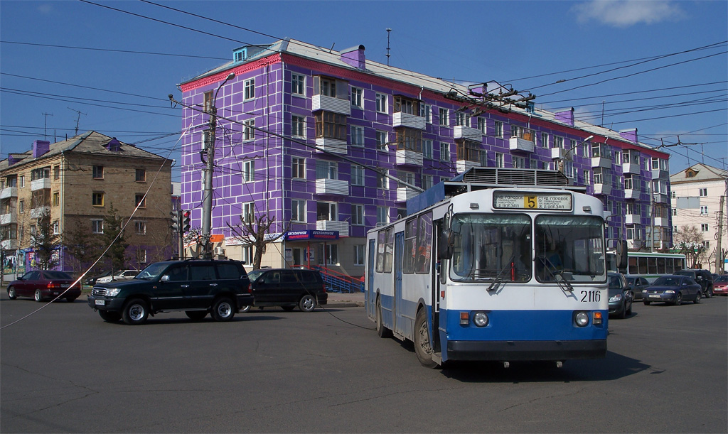 Красноярск, ЗиУ-682 КВР Красноярск № 2116; Красноярск — ДТП и происшествия